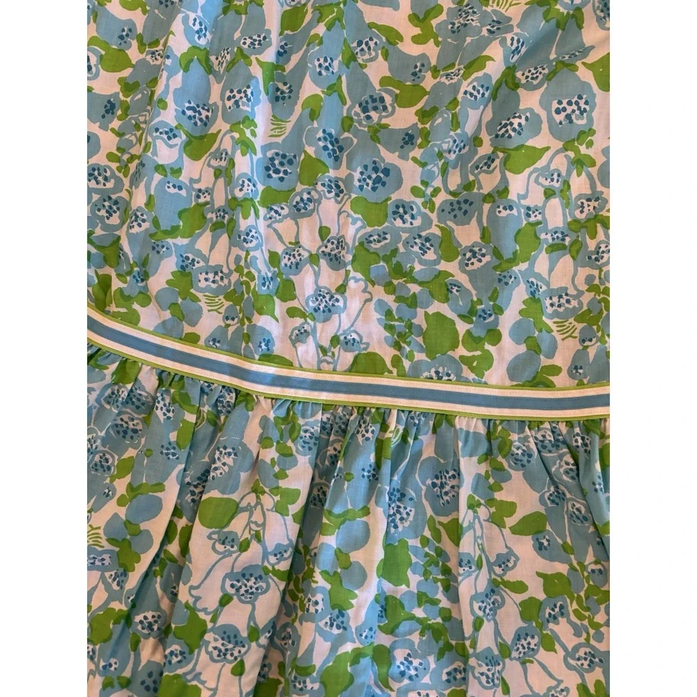 NEW TAGS Vintage The Lilly Lilly Pulitzer Maxi Skirt 1960s Belted Ruffled RARE - Picture 7 of 13